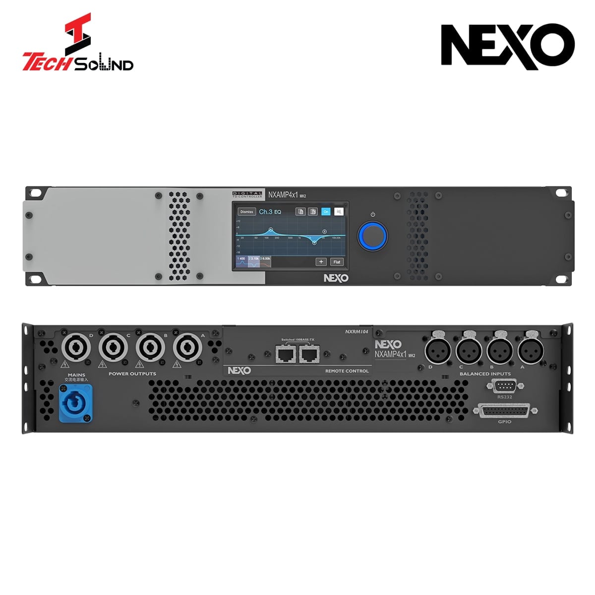 Cục đẩy Nexo NXAMP 4X1 MK2
