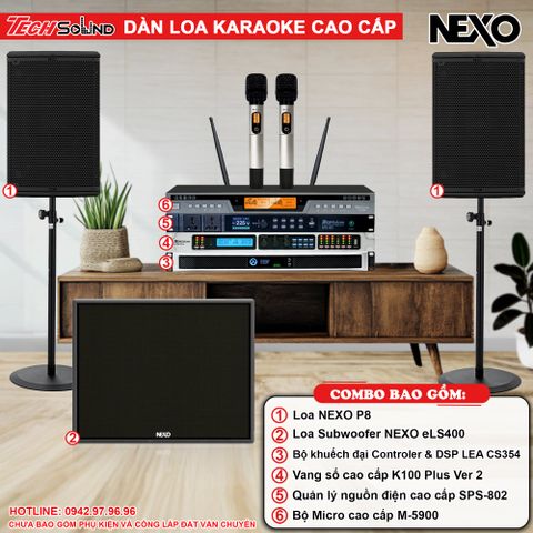 Dàn Loa Karaoke NEXO P8 [03]