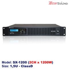 Cục đẩy 2 kênh ClassD Techsound SX1200