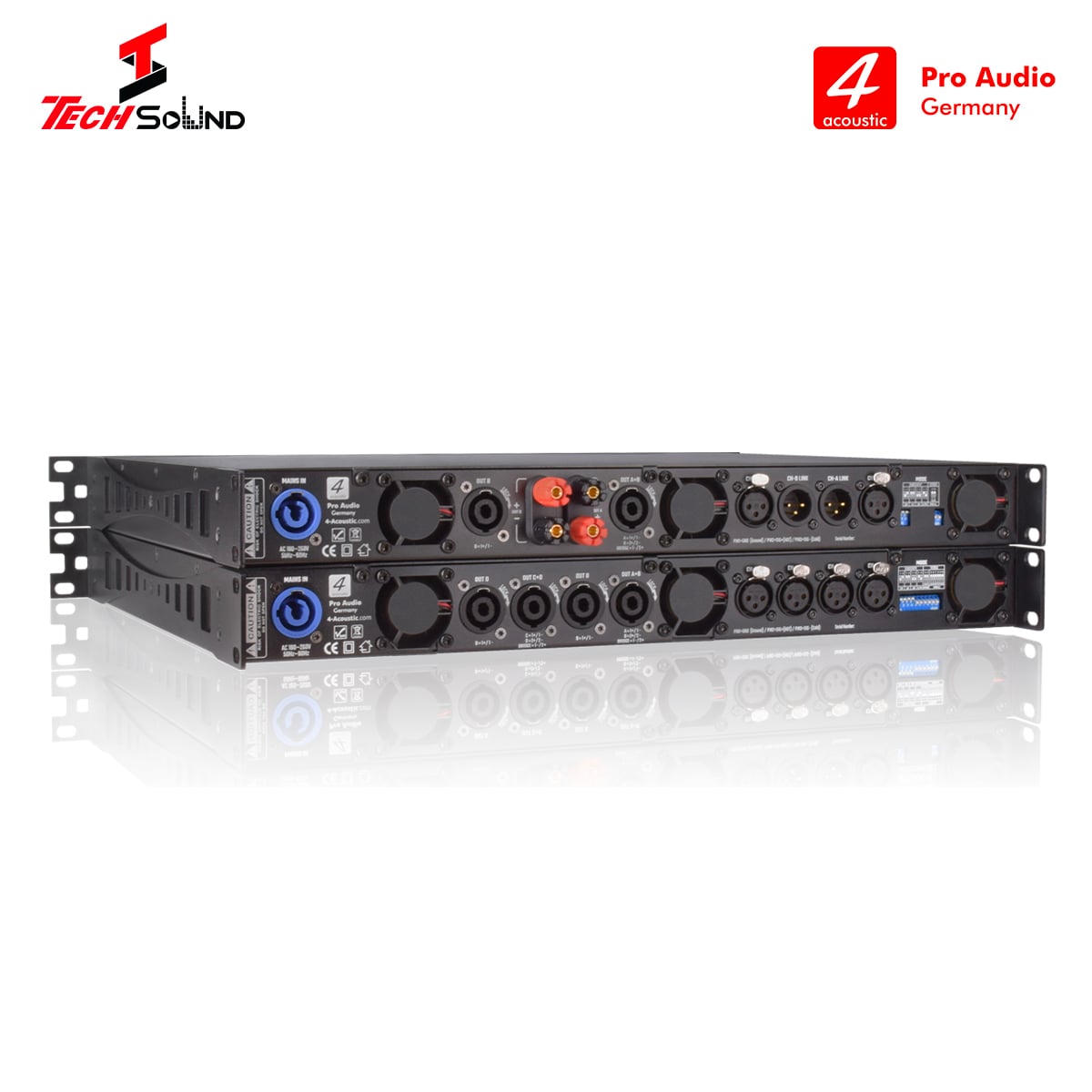 Cục đẩy 1U 4Acoustic SX21800 (2 Kênh)