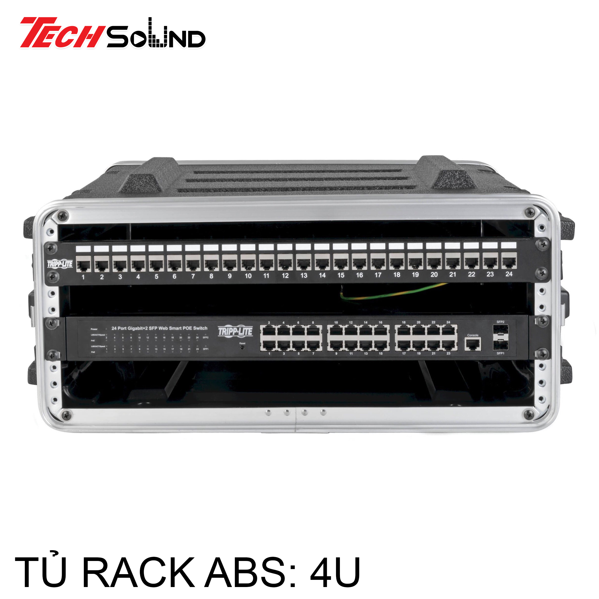 Tủ nhựa đựng thiết bị âm thanh ABS 4U
