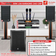 Dàn Loa Karaoke 4Acoustic V10 [02]