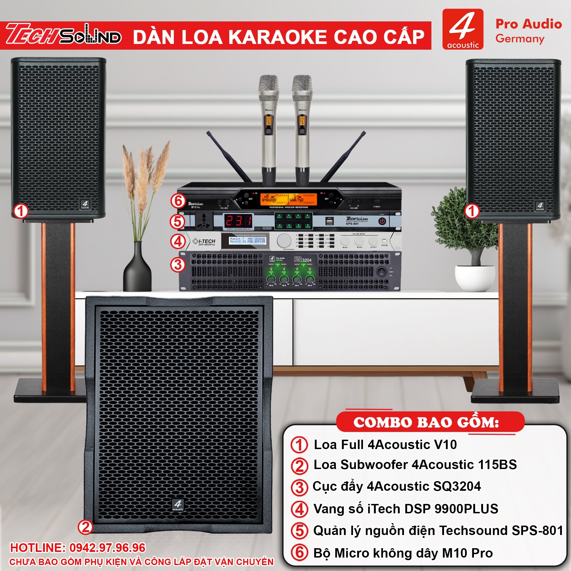 Dàn Loa Karaoke 4Acoustic V10 [03]