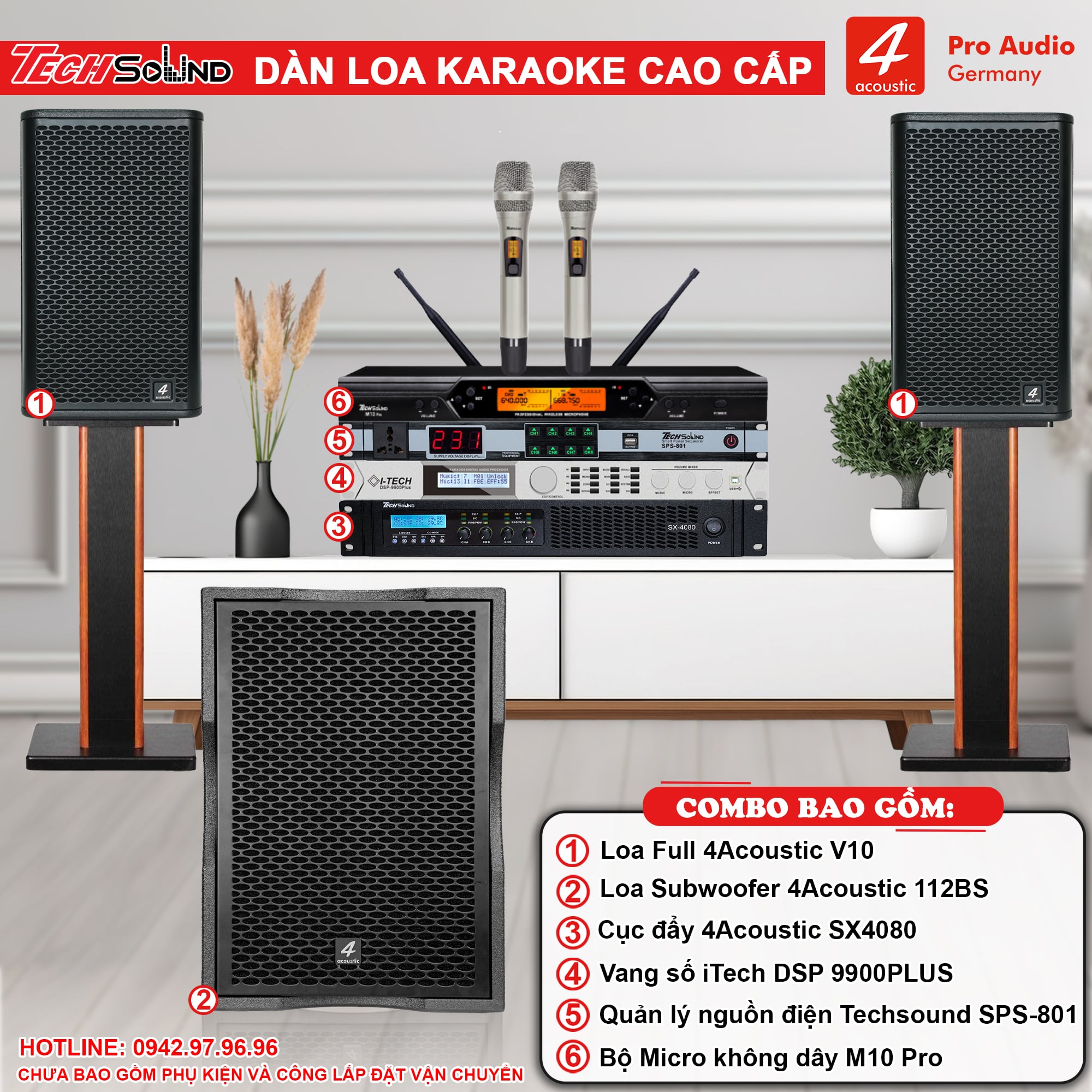 Dàn Loa Karaoke 4Acoustic V10 [05]