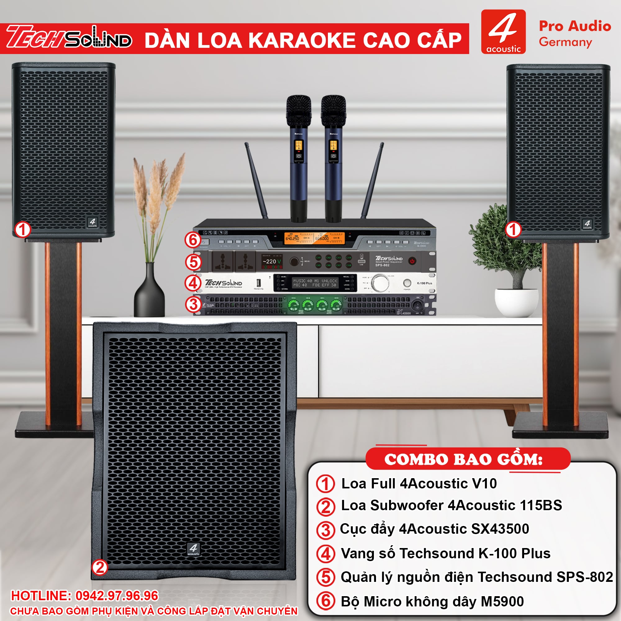 Dàn Loa Karaoke 4Acoustic V10 [01]