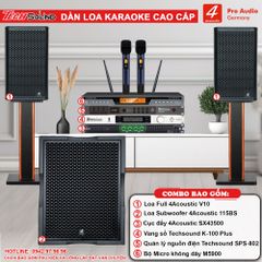 Dàn Loa Karaoke 4Acoustic V10 [01]