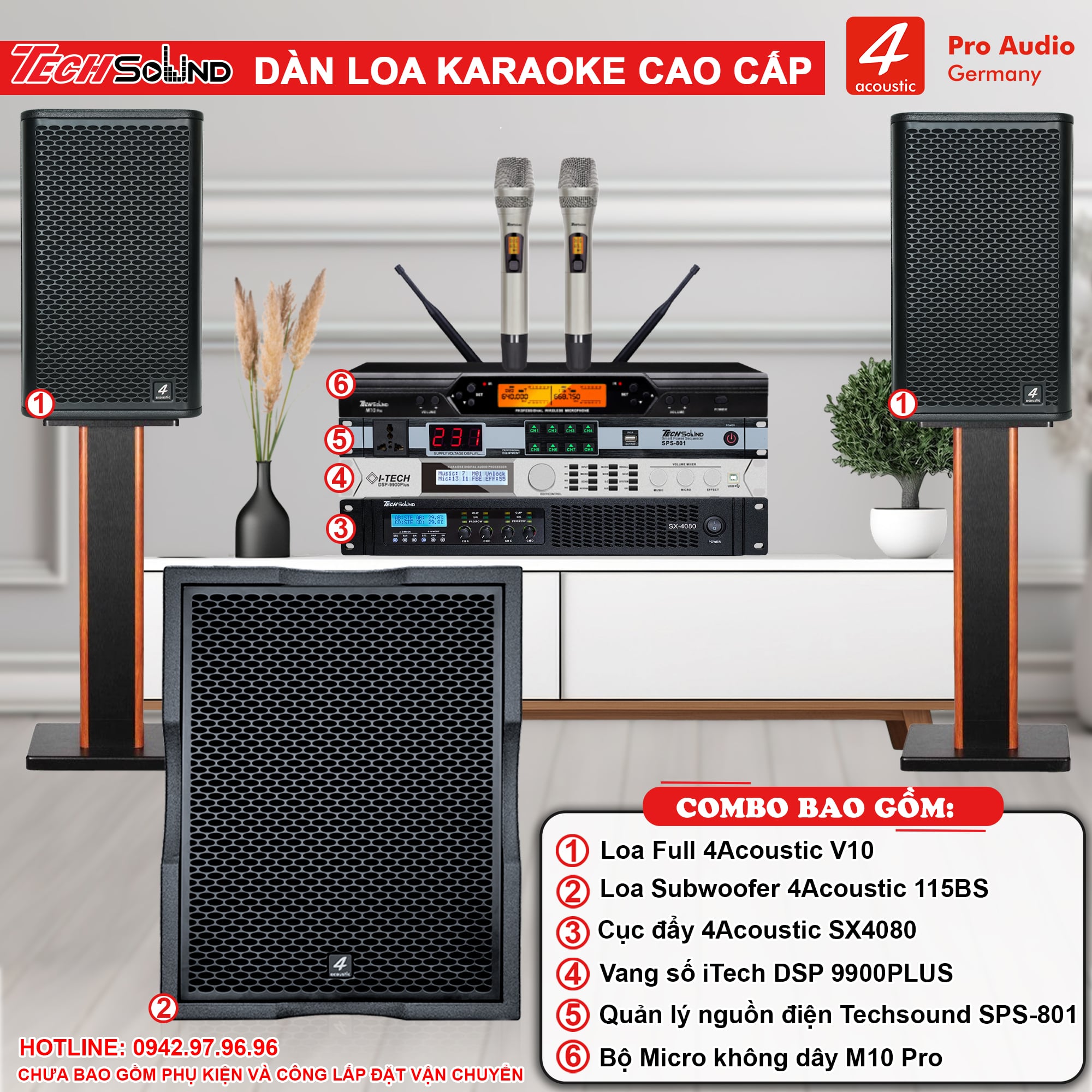 Dàn Loa Karaoke 4Acoustic V10 [04]