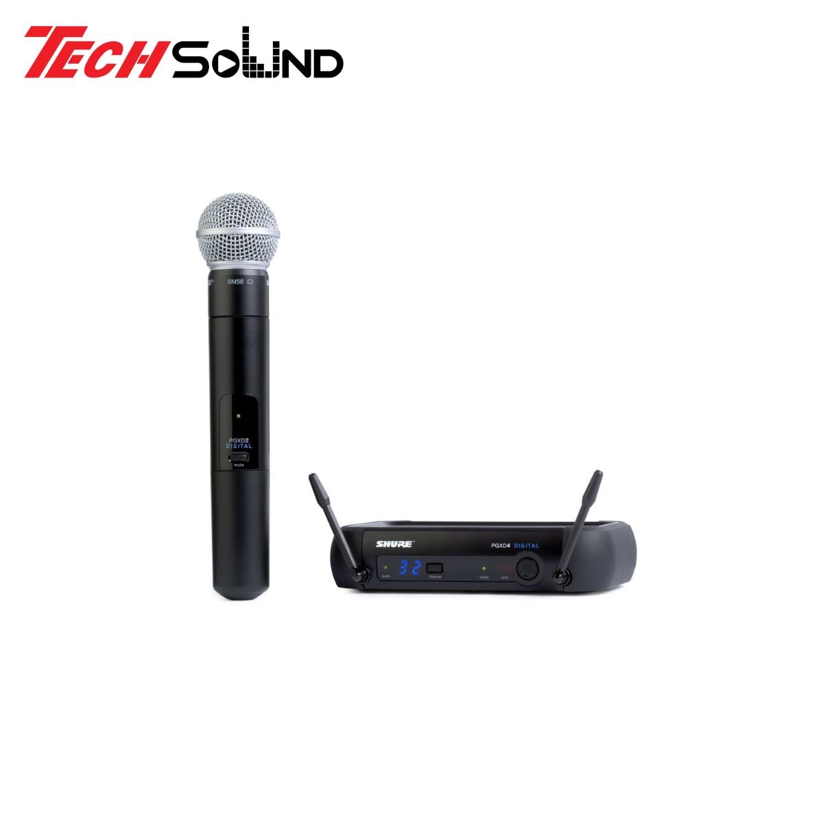 Bộ thu phát và micro không dây Shure PGXD24/SM58
