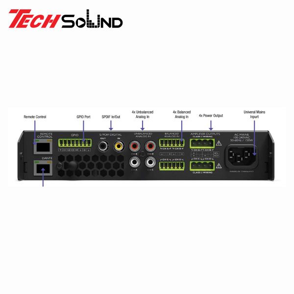 Amplifier Nexo NANO NXAM P4 Dante