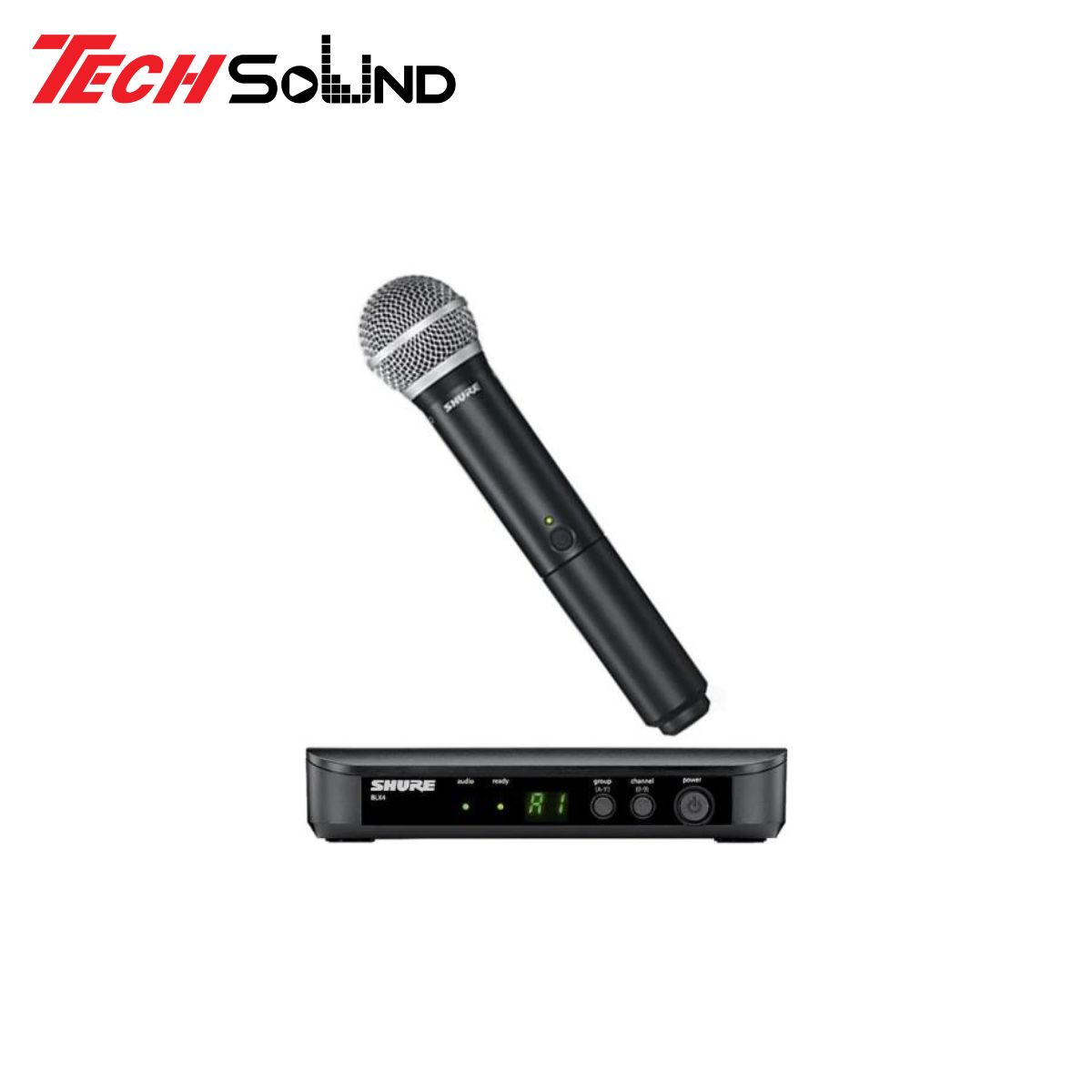 Bộ thu phát và micro không dây Shure BLX4/PG58