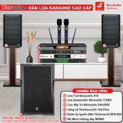 Dàn Loa Karaoke 4Acoustic X10 [02]