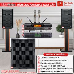 Dàn Loa Karaoke 4Acoustic X10 [03]