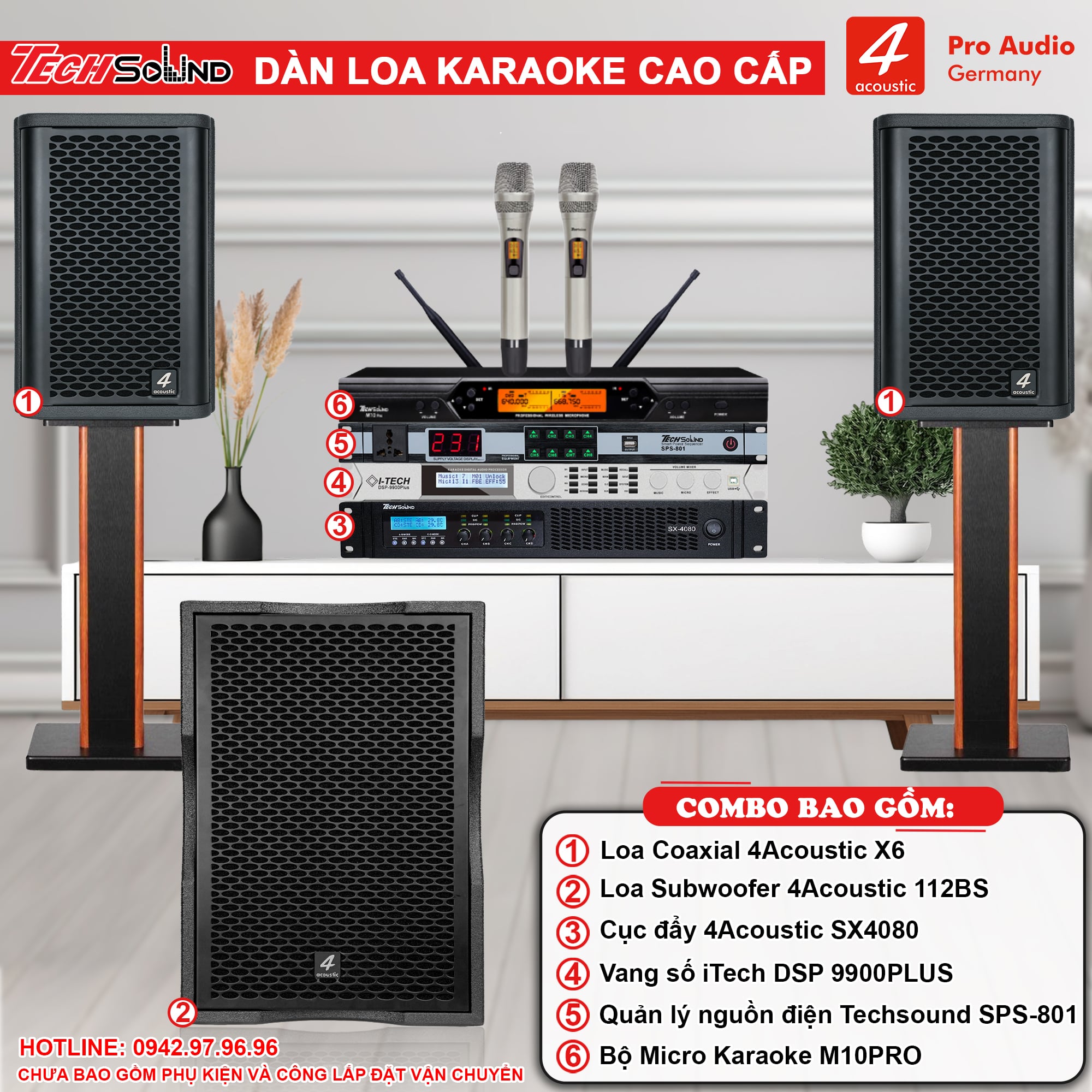 Dàn Loa Karaoke 4Acoustic X6 [02]