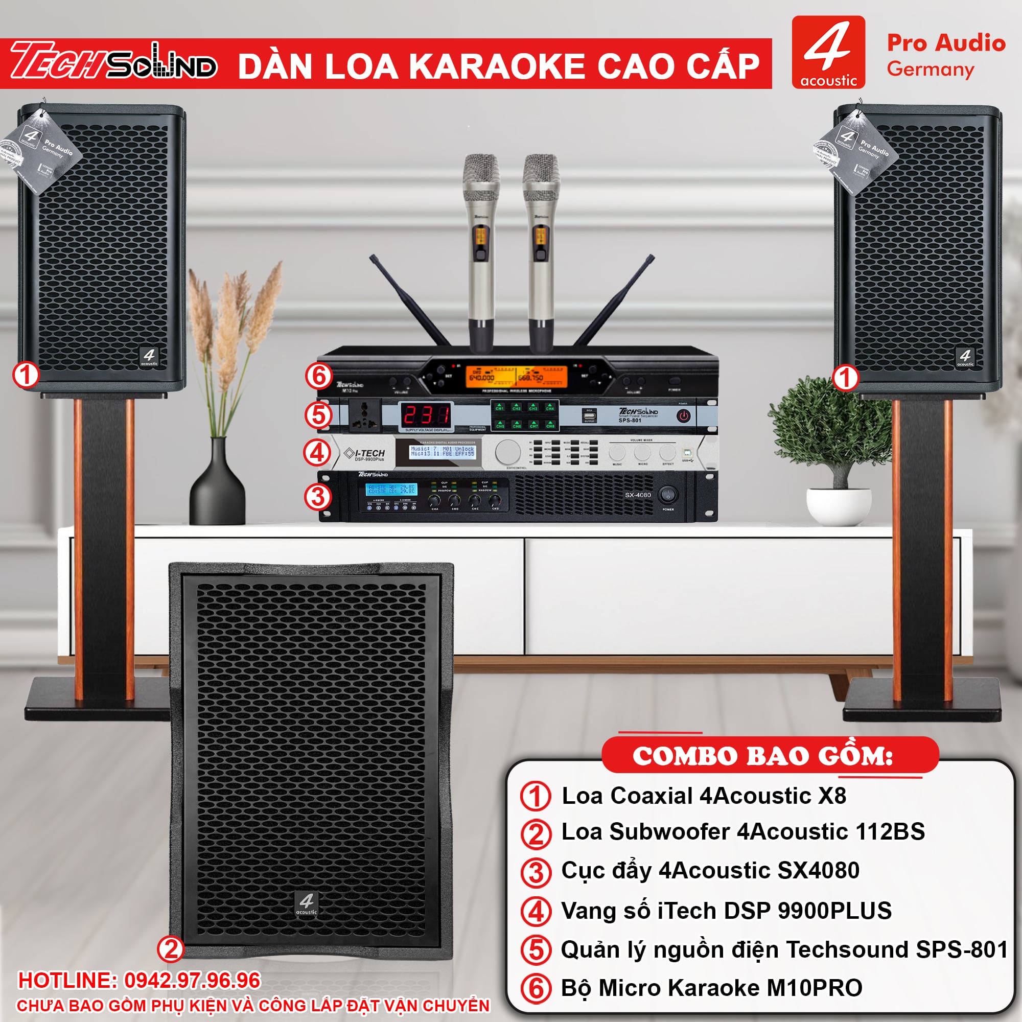 Dàn Loa Karaoke 4Acoustic X8 [02]
