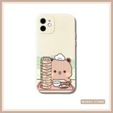  Ốp lưng iPhone cặp đôi gấu cute dimsum in hình dễ thương đủ dòng 16/16splus/7/8//x/15/11/12/13/14/pro/plus/promax 