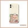 Ốp lưng iPhone cặp đôi gấu cute dimsum in hình dễ thương đủ dòng 16/16splus/7/8//x/15/11/12/13/14/pro/plus/promax 