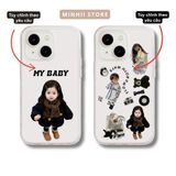  Ốp lưng iPhone in ảnh bé yêu, tuỳ chỉnh theo yêu cầu cute đủ dòng 16/16splus/7/8//x/15/11/12/13/14/pro/plus/promax 