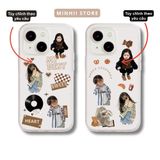  Ốp lưng iPhone Tùy chỉnh In ảnh bé cute, phong cách Hàn đủ dòng 16/16splus/7/8//x/15/11/12/13/14/pro/plus/promax 