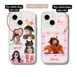  Ốp lưng iPhone in hình theo yêu cầu cute, ảnh bé yêu đủ dòng 16/16splus/7/8//x/15/11/12/13/14/pro/plus/promax 