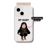  Ốp lưng iPhone in ảnh bé yêu, tuỳ chỉnh theo yêu cầu cute đủ dòng 16/16splus/7/8//x/15/11/12/13/14/pro/plus/promax 