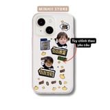  Ốp lưng iPhone in hình bé tài lộc cute, tuỳ chỉnh theo yêu cầu đủ dòng 16/16splus/7/8//x/15/11/12/13/14/pro/plus/promax 