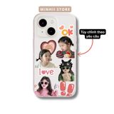  Ốp lưng iPhone in hình theo yêu cầu cute, ảnh bé yêu đủ dòng 16/16splus/7/8//x/15/11/12/13/14/pro/plus/promax 