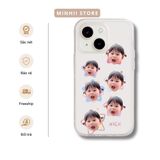  Ốp lưng iPhone in ảnh bé pet, tuỳ chỉnh theo yêu cầu, cute đủ dòng 16/16splus/7/8//x/15/11/12/13/14/pro/plus/promax 