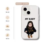  Ốp lưng iPhone in ảnh bé yêu, tuỳ chỉnh theo yêu cầu cute đủ dòng 16/16splus/7/8//x/15/11/12/13/14/pro/plus/promax 