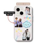  Ốp lưng iPhone in hình theo yêu cầu tuỳ chỉnh, cặp đôi cute, độc đáo đủ dòng 16/16splus/7/8//x/15/11/12/13/14/pro/plus/ 
