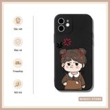  Ốp lưng iPhone cặp đôi cute in hình cô gái giận chàng khóc đủ dòng 16/16splus/7/8//x/15/11/12/13/14/pro/plus/promax 