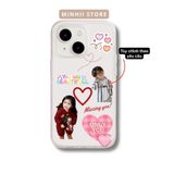  Ốp lưng iPhone cặp đôi in hình tuỳ chỉnh cute theo yêu cầu đủ dòng 
