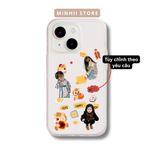  Ốp lưng iPhone cặp đôi in hình tuỳ chỉnh cute theo yêu cầu đủ dòng 