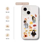  Ốp lưng iPhone cặp đôi in hình tuỳ chỉnh cute theo yêu cầu đủ dòng 