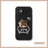  Ốp lưng iPhone chó Shiba cơ bắp & mèo giật mình cute cặp đôi đủ dòng 16/16splus/7/8//x/15/11/12/13/14/pro/plus/promax 