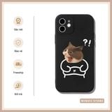  Ốp lưng iPhone chó Shiba cơ bắp & mèo giật mình cute cặp đôi đủ dòng 16/16splus/7/8//x/15/11/12/13/14/pro/plus/promax 