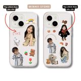  Ốp lưng iPhone Tùy chỉnh ảnh bé yêu, in hình cute theo yêu cầu đủ dòng 