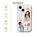  Ốp lưng iPhone Tùy chỉnh ảnh bé yêu, in hình cute theo yêu cầu đủ dòng 