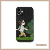  Ốp lưng iPhone cặp đôi cute in hình hoạt hình dạo chơi đủ dòng 16/16splus/7/8//x/15/11/12/13/14/pro/plus/promax 