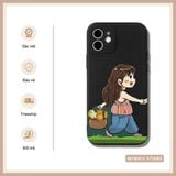  Ốp lưng iPhone cặp đôi cute in hình hoạt hình dạo chơi đủ dòng 16/16splus/7/8//x/15/11/12/13/14/pro/plus/promax 