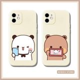  Ốp lưng iPhone in hình Panda Gấu cute cặp đôi chụp ảnh đủ dòng 16/16splus/7/8//x/15/11/12/13/14/pro/plus/promax 