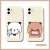 Ốp lưng iPhone in hình Panda Gấu cute cặp đôi chụp ảnh đủ dòng 16/16splus/7/8//x/15/11/12/13/14/pro/plus/promax