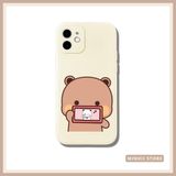  Ốp lưng iPhone in hình Panda Gấu cute cặp đôi chụp ảnh đủ dòng 16/16splus/7/8//x/15/11/12/13/14/pro/plus/promax 