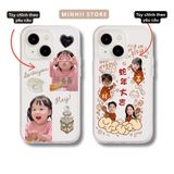  Ốp lưng iPhone in hình tuỳ chỉnh ảnh cute theo yêu cầu đủ dòng 