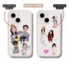 Ốp lưng iPhone in hình tuỳ chỉnh cute gia đình cặp đôi đủ dòng