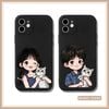  Ốp lưng iPhone Cặp Đôi cute in hình Trai Gái ôm Mèo đủ dòng 16/16splus/7/8//x/15/11/12/13/14/pro/plus/promax 