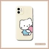  Ốp lưng iPhone Hello Kitty cặp đôi cute in hình tim đủ dòng 16/16splus/7/8//x/15/11/12/13/14/pro/plus/promax 
