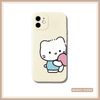  Ốp lưng iPhone Hello Kitty cặp đôi cute in hình tim đủ dòng 16/16splus/7/8//x/15/11/12/13/14/pro/plus/promax 