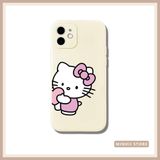  Ốp lưng iPhone Hello Kitty cặp đôi cute in hình tim đủ dòng 16/16splus/7/8//x/15/11/12/13/14/pro/plus/promax 