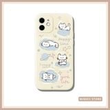  Ốp lưng iPhone cặp đôi cute chó mèo, Happy Lime, Puppy cute! đủ dòng 16/16splus/7/8//x/15/11/12/13/14/pro/plus/promax 
