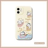  Ốp lưng iPhone cặp đôi cute chó mèo, Happy Lime, Puppy cute! đủ dòng 16/16splus/7/8//x/15/11/12/13/14/pro/plus/promax 